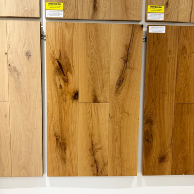 Boston Engineered Real Wood French Oak UV Oiled Barn Grade